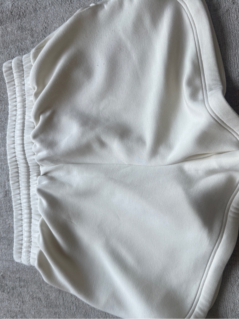 Varley Ivory Sleeveless Henley Tank and Drawstring Shorts Set - Picture 9 of 10